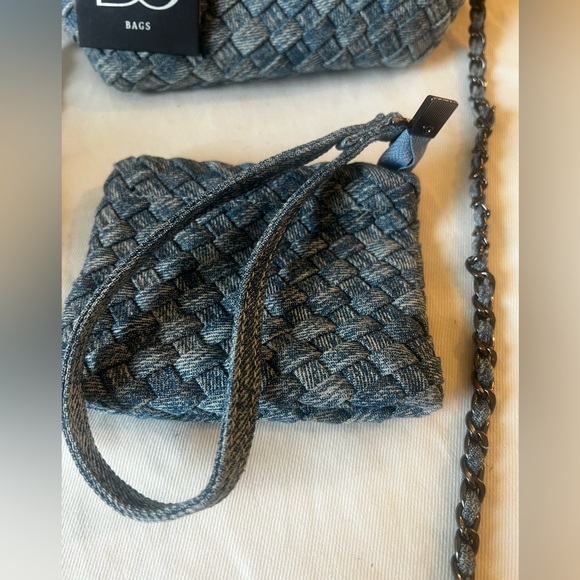 BC MINI WOVEN HOBO BAG - LIGHT DENIM - Picture 10 of 10